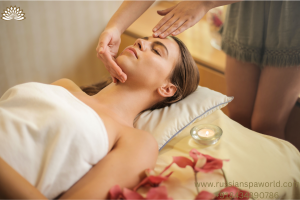 Ladies spa center female to male body massage service