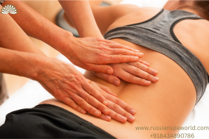 Back trigger points during Bangkok pregnancy body massage